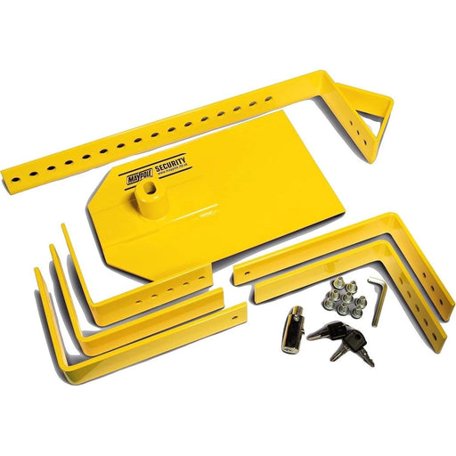 Maypole 10"-16" Heavy Duty Wheel Clamp Suitable for Tyre Sizes 135 mm-215mm - View 2