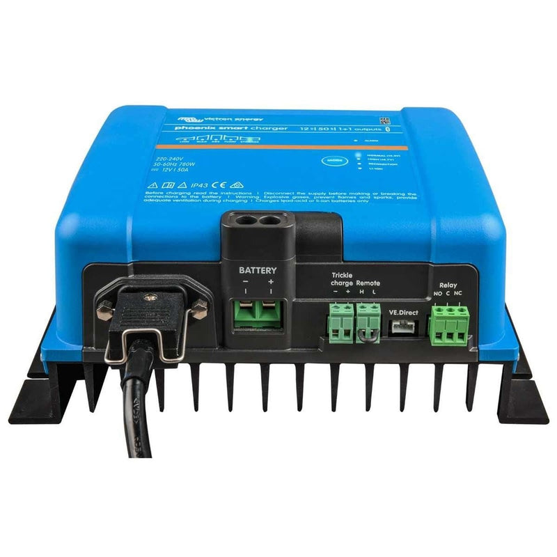 Victron Phoenix Smart IP43 Charger 1+1 (12V / 50A / 230V) Victron - UK Camping And Leisure