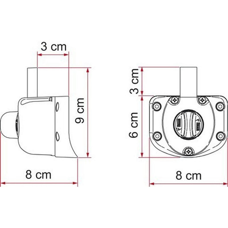 Fiamma Safe Door Guardian Ducato 09/09 Onwards Fiamma - UK Camping And Leisure