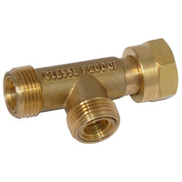 Changeover T Piece Non Return Valve Caravan/Motorhome