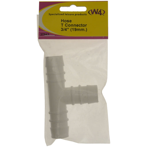 W4 T Hose Connector 3/4" 37843 W4 - UK Camping And Leisure