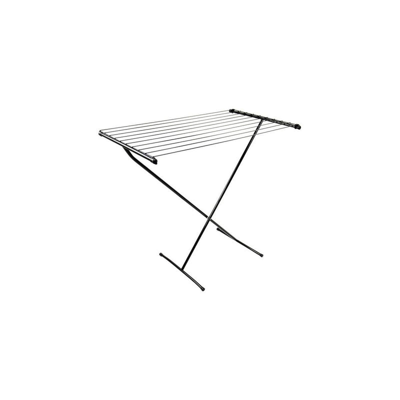 Bo-Camp Drying Rack Compact Steel Scissor Model Black 9M Bo-Camp - UK Camping And Leisure