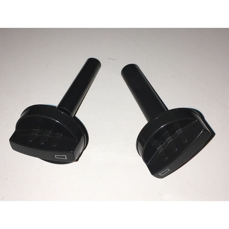 Dometic Black/grey Turning knob for thermostat and selector switch 44990001131 Dometic - UK Camping And Leisure