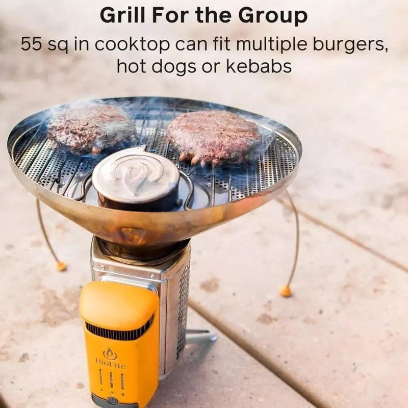 Biolite CampStove 2+ Complete Cook Kit Stove with USB Charging New 2025 Model Biolite - UK Camping And Leisure