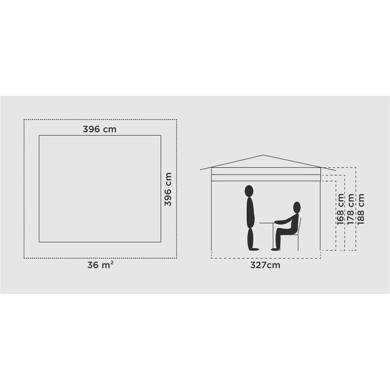 Coleman FastPitch OnePush Shelter M Event Shelter Gazebo Medium - View 5