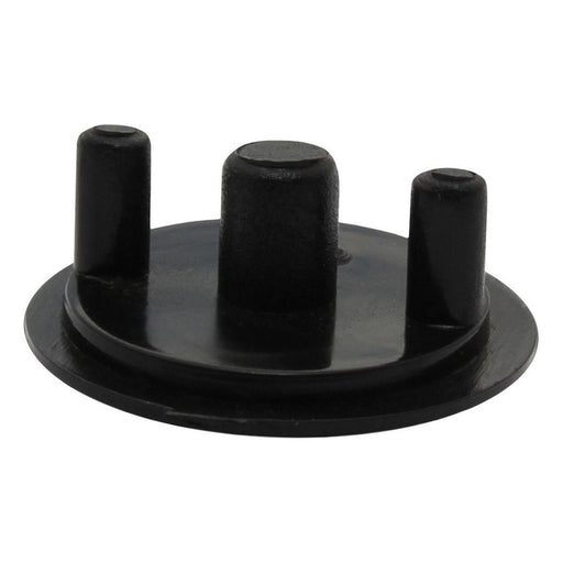 Top Hat Hinge Cover Black Nova - UK Camping And Leisure