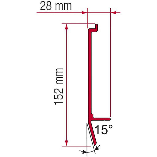 Fiamma Adaptor U: Simple and Reliable RV Accessory Attachment Fiamma - UK Camping And Leisure