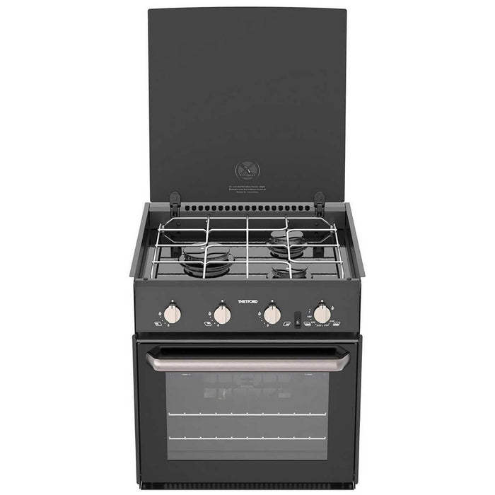Thetford Triplex Oven and Grill Black with Shut Off Lid Thetford - UK Camping And Leisure