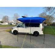 Campervan Awning Sun Canopy Sunshade Motorhome for 4 or 6mm Rail Blue T4 T5 T6 Maypole - UK Camping And Leisure