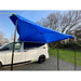 Campervan Awning Sun Canopy Sunshade Motorhome for 4 or 6mm Rail Blue T4 T5 T6 UK Camping And Leisure