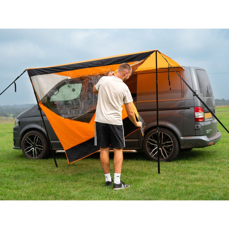 Olpro Scenic Shade Campervan Canopy with PVC Window - View 7