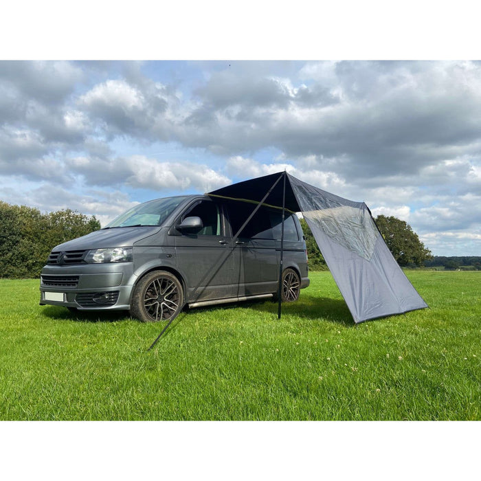 Olpro Rectangle Canopy with Window (Charcoal) Olpro - UK Camping And Leisure
