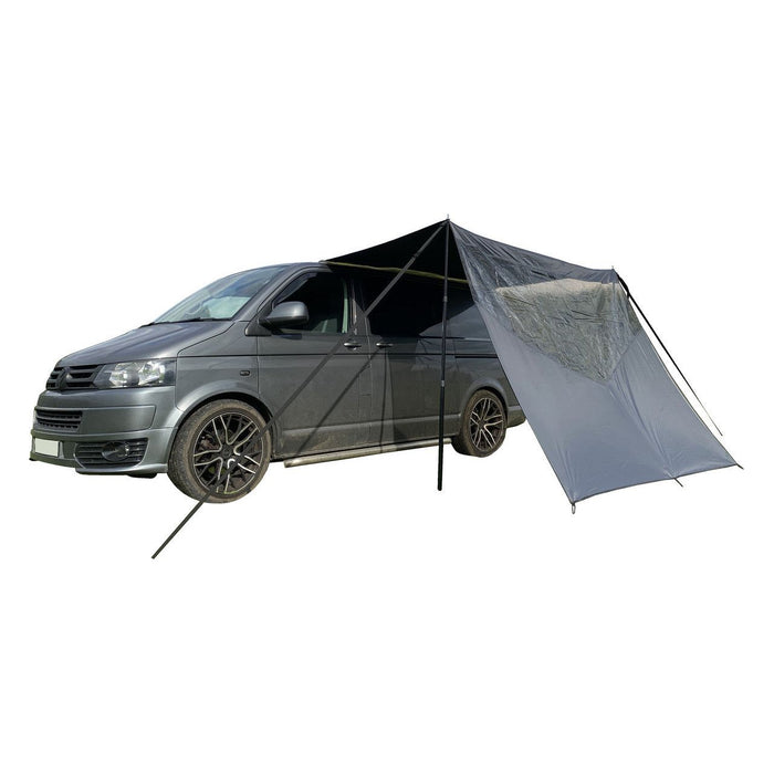 Olpro Rectangle Canopy with Window (Charcoal) Olpro - UK Camping And Leisure