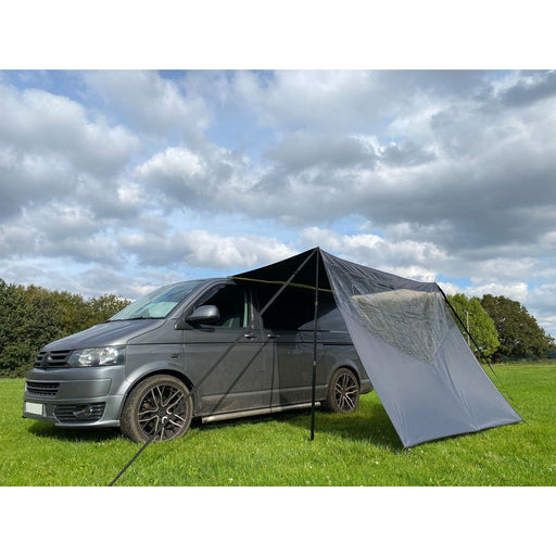 Olpro Rectangle Canopy with Window (Charcoal) Olpro - UK Camping And Leisure
