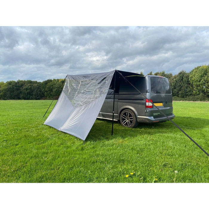 Olpro Rectangle Canopy with Window (Charcoal) Olpro - UK Camping And Leisure