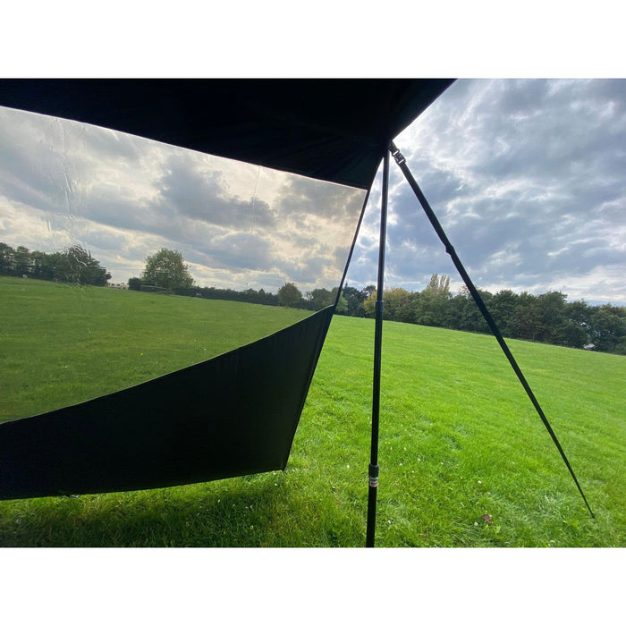 Olpro Rectangle Canopy with Window (Charcoal) Olpro - UK Camping And Leisure