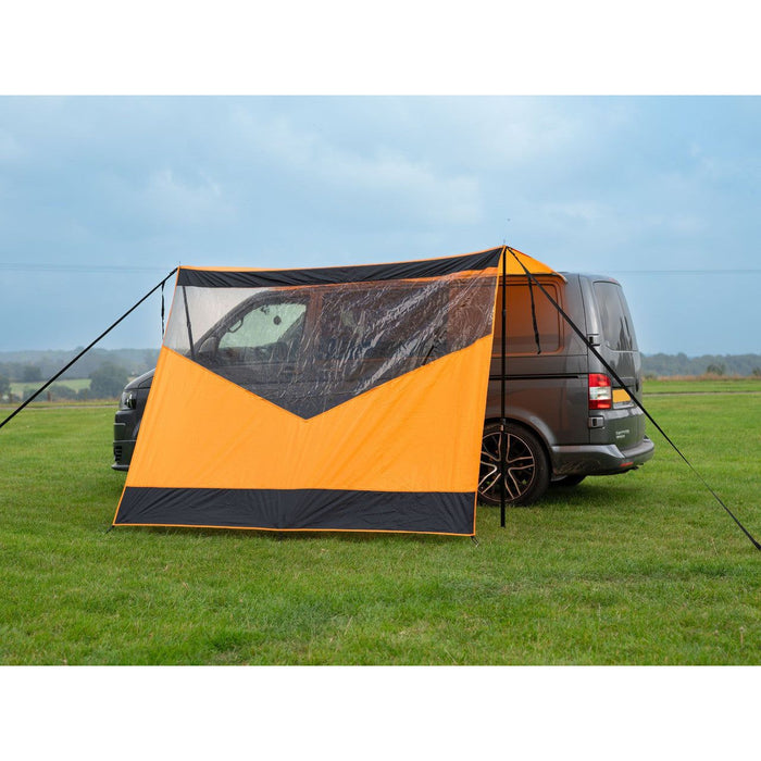 Olpro Rectangle Canopy with window (Orange) Olpro - UK Camping And Leisure