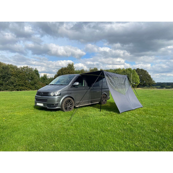 Olpro Rectangle Canopy with Window (Charcoal) Olpro - UK Camping And Leisure