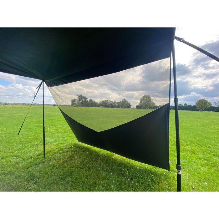 Olpro Rectangle Canopy with Window (Charcoal) Olpro - UK Camping And Leisure