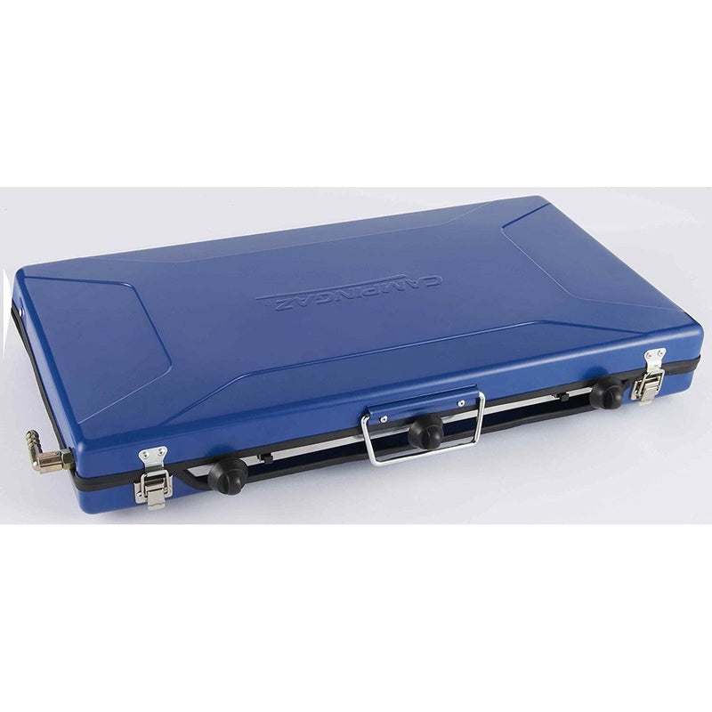 Campingaz Camping Chef Stove Folding Double Burner With Grill Campingaz - UK Camping And Leisure
