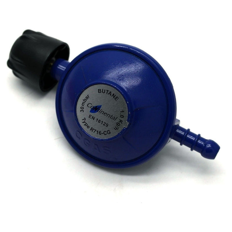 CAMPINGAZ Type 30mbar GAS REGULATOR With 2m Hose + 2 Clips FITS 907 904 901 Campingaz - UK Camping And Leisure