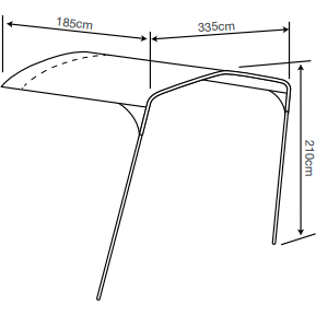 Outdoor Revolution Camp Star Sun Canopy for Camp Star 700 Outdoor Revolution - UK Camping And Leisure