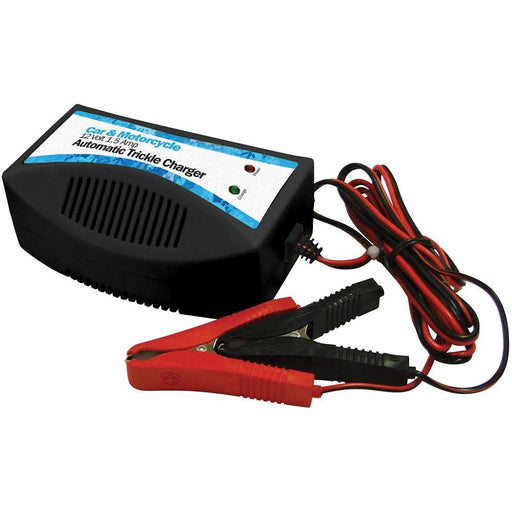 Car 12v battery charger trickle charge for STORAGE automatic cut out DEEP cycle UK Camping And Leisure