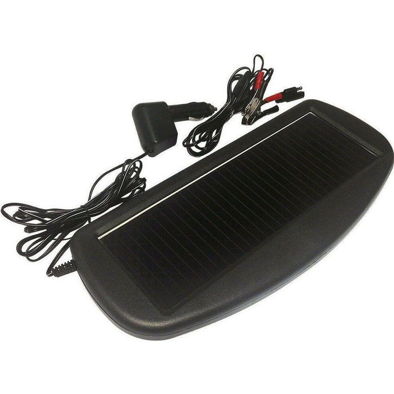 Car Van Boat Automotive 12v 1.5w Solar Trickle Panel Battery Charger Maintainer Streetwize - UK Camping And Leisure