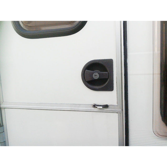 Caraloc 2000 Caravan Exterior Door Lock Left Hand Coachman Elddis Swift Lunar - UK Camping And Leisure