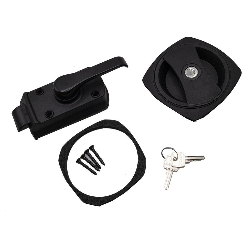 Caraloc 640 Left Hand Complete Interior And Exterior Lock & 2 Keys Caravan Grove - UK Camping And Leisure