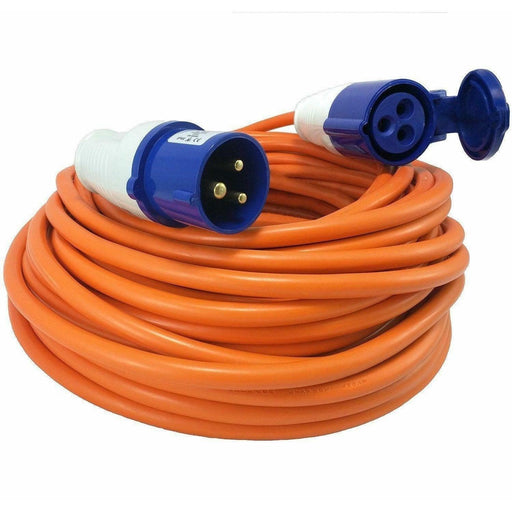 Caravan 25m Hook Up Extension Cable 230V 3pin Mains Electric Lead 1.5mm J249 UK Camping And Leisure