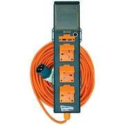 Caravan Camping 5 Way Mobile Mains USB Power Hookup Extension Lead RCD Unit C429 Leisurewize - UK Camping And Leisure