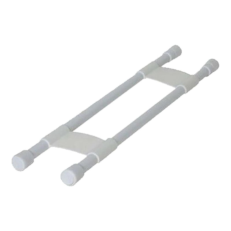 Caravan Motorhome Boat RV Cupboard Fridge Double Retaining Bars 40.5 - 71cm Via Mondo - UK Camping And Leisure