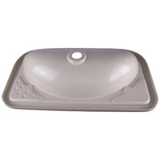 Caravan Motorhome Camper Boat Bathroom Ivory Plastic Vanity Sink Grove - UK Camping And Leisure