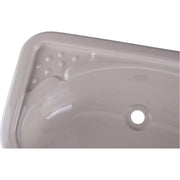 Caravan Motorhome Camper Boat Bathroom Ivory Plastic Vanity Sink Grove - UK Camping And Leisure