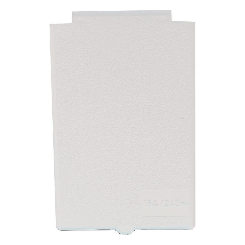 Caravan Motorhome Mains Inlet/Oulet Replacement Lid Flap Cover + Pins White Grove - UK Camping And Leisure