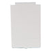 Caravan Motorhome Mains Inlet/Oulet Replacement Lid Flap Cover + Pins White - UK Camping And Leisure