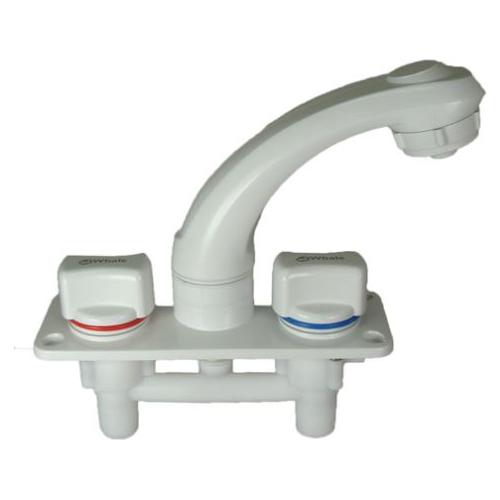 Caravan Motorhome Whale Elegance Mixer Tap White Hot Cold Camper Boat RT2010O UK Camping And Leisure