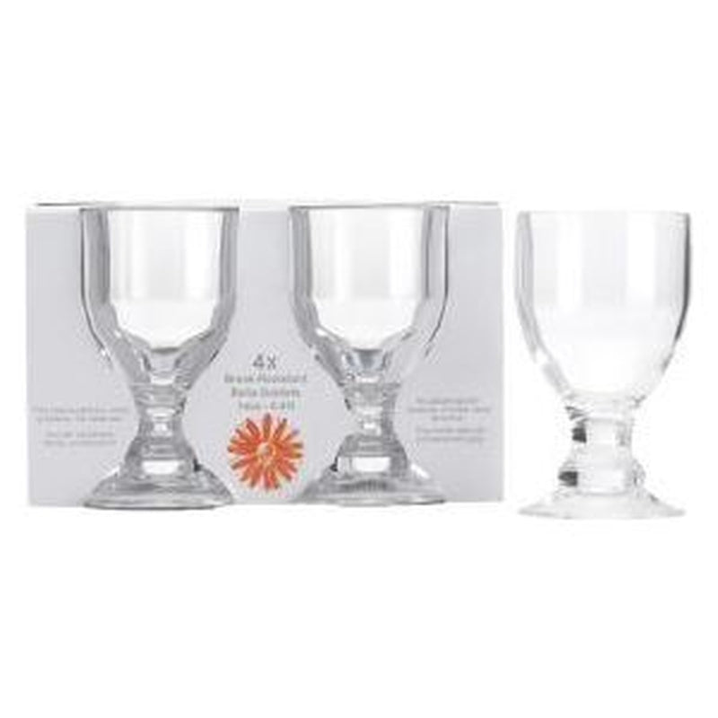 Bella Goblet Clear 14Oz (4) T0186CM Bella - UK Camping And Leisure