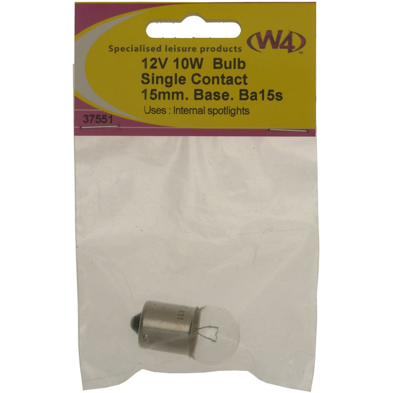 W4 15S Bulb 10W 12V 37551 W4 - UK Camping And Leisure
