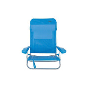 Crespo Beach Chair AL/221 Blue Crespo - UK Camping And Leisure