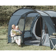 Easy Camp Skarvan 4 Pole Blue 4 Person Tent Easy Camp - UK Camping And Leisure