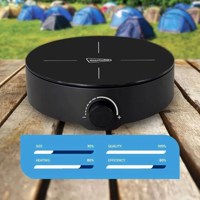 Leisurewize Compact Induction Cooker Hob Mains 230v - Caravan Motorhome LW725 - Image 4 of 5 | UK Camping and Leisure