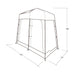 Outwell Seahaven Comfort Station Double Shower Toilet Tent Outwell - UK Camping And Leisure