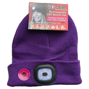 Ladies LED light Hat (assorted colours) 3360 UK Camping And Leisure - UK Camping And Leisure