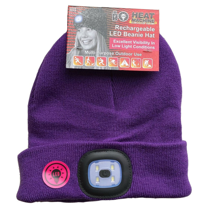 Ladies LED light Hat (assorted colours) 3360 UK Camping And Leisure - UK Camping And Leisure