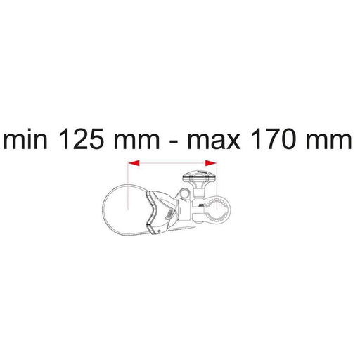 Fiamma Bike-Block Pro S 1 Deep Black (08831-01A) Fiamma - UK Camping And Leisure