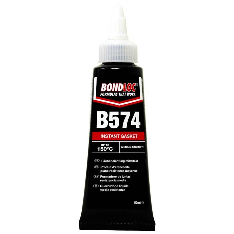 Bondloc B574 Instant Gasket Solution (Orange / 50ml) Bondloc - UK Camping And Leisure