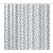 Shower Curtain White & Green Dot 234701 Rayen - UK Camping And Leisure