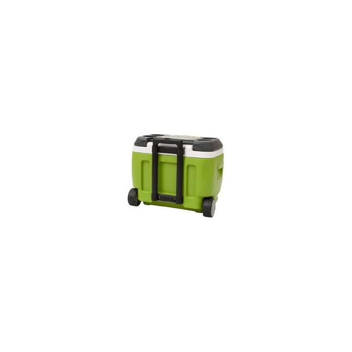 Vango Pinnacle Wheelie 30L 72H Cool Box Green Picnic Camping Food Drink Cooler Vango - UK Camping And Leisure